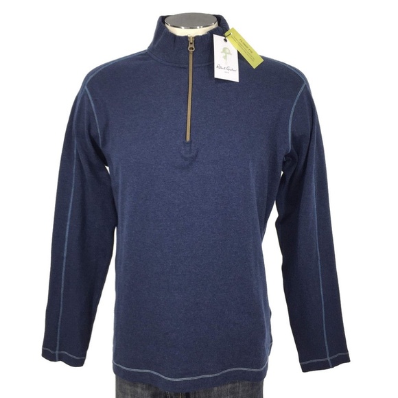 Robert Graham Elliot 1/4 Zip Sweater - Picture 3 of 8